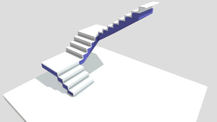 Escalier 1ER 3D Model