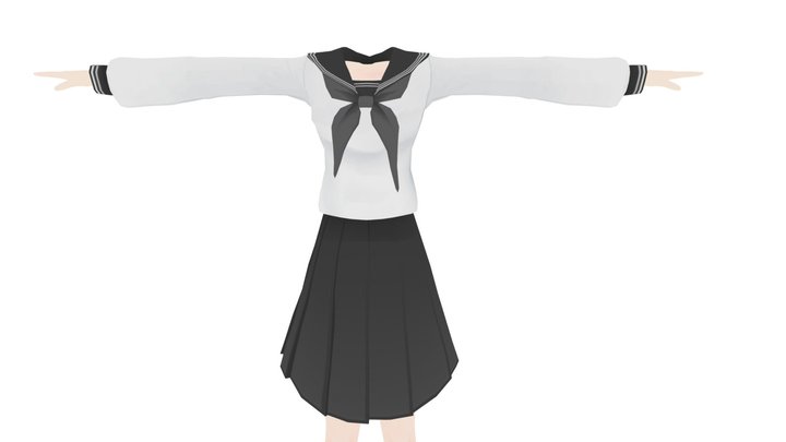winterskirt by silly 3D Model