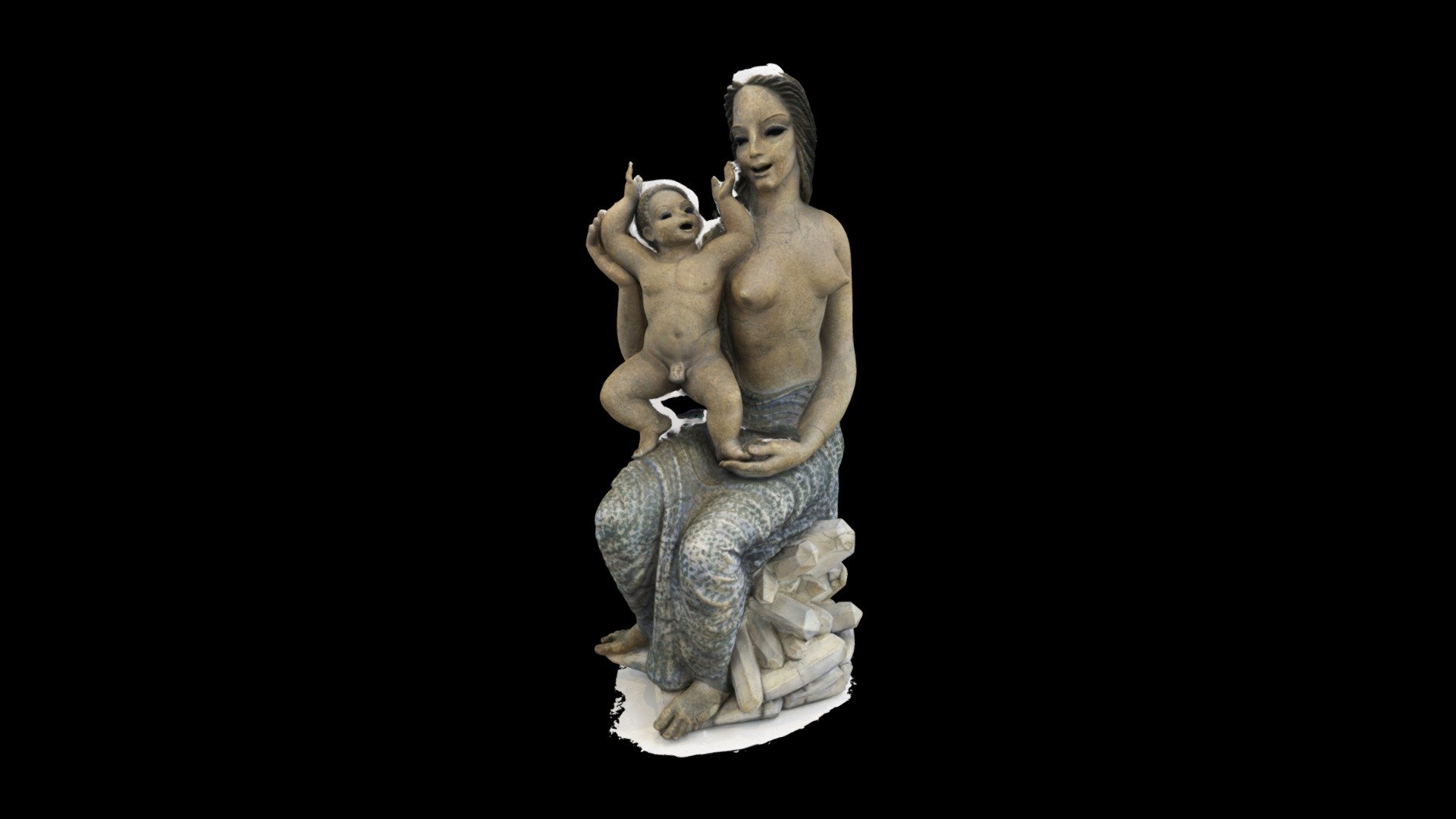 Mother And Child — Sketchfab embed 3D viewer