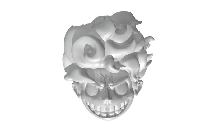 STL file Luffy Gear 5 Sun God Nika Keychain ⚙️・3D printer