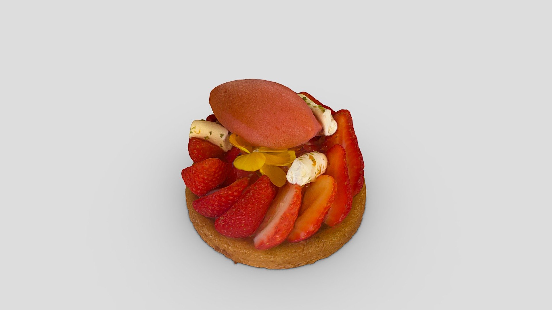 Strawberry tart