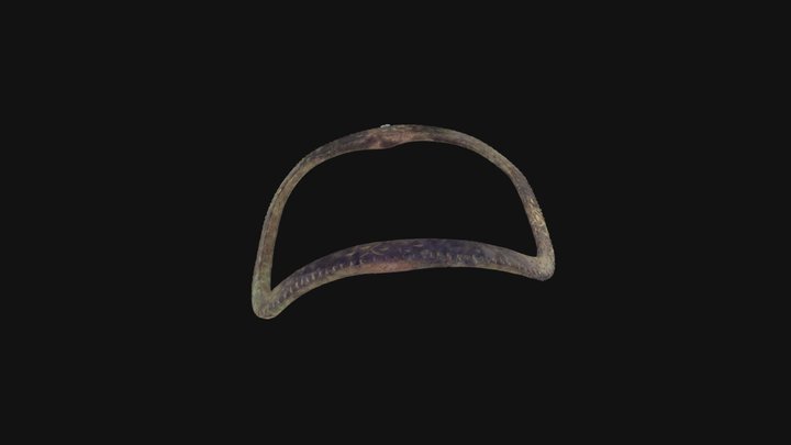 Colonial Era Shoe Buckle 3D Model