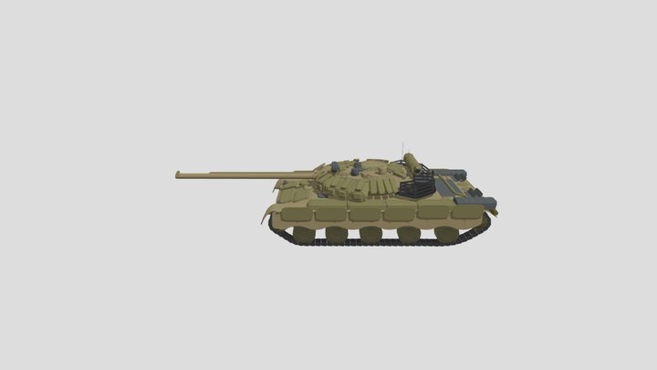 PT-900 Polish MBT 3D Model