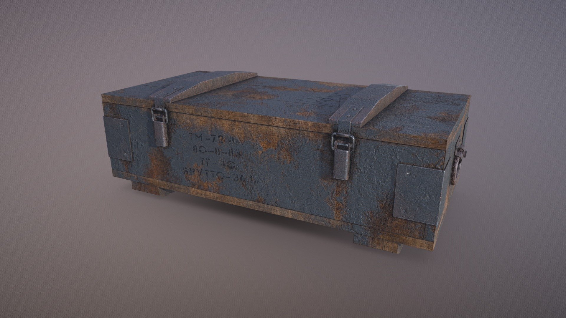 USSR War Box - Download Free 3D model by CoFate [90dcef5] - Sketchfab