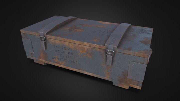 USSR War Box 3D Model
