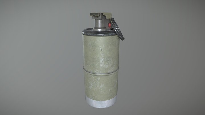 QF Grenade 3D Model