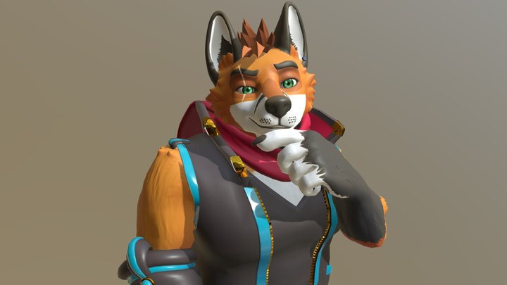 Fox Thief Bran 3D Model