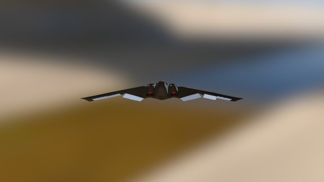 B-2 Spirit 3D Model