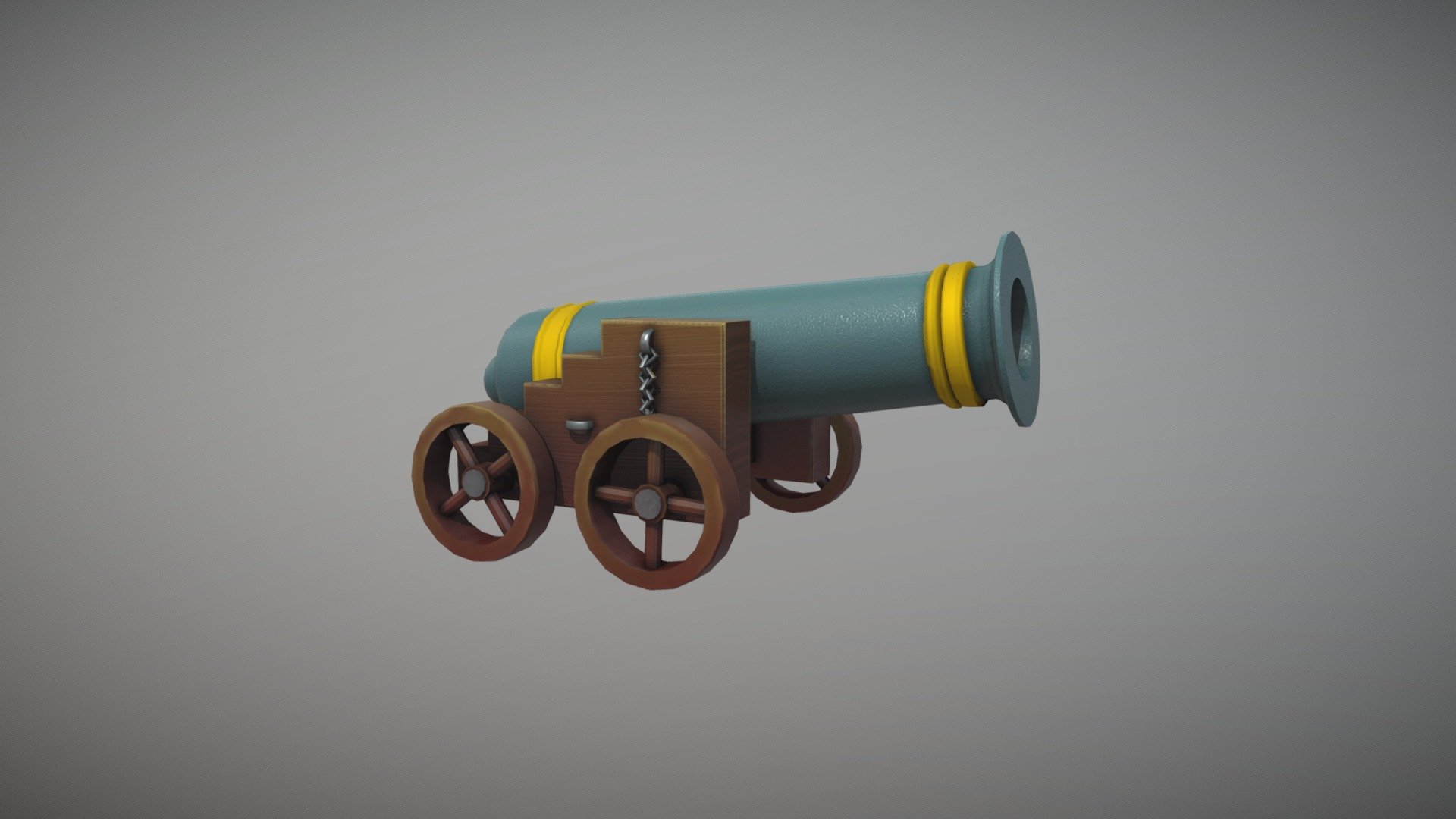 Stylized Pirate Cannon