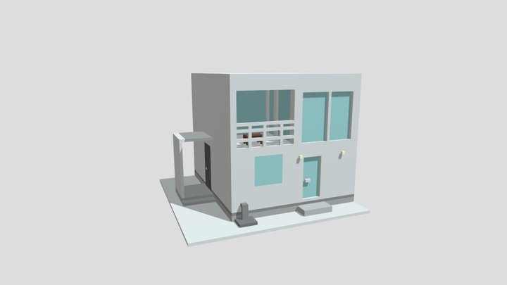 voxel_house 3D Model