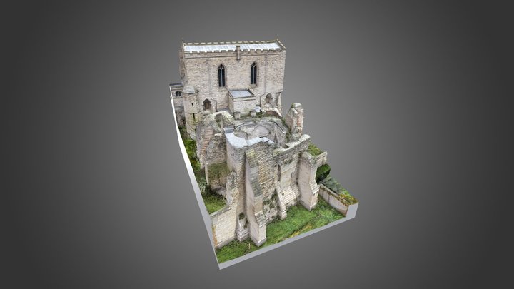 Lincoln Bishops' Palace, Kitchen and Chapel 3D Model