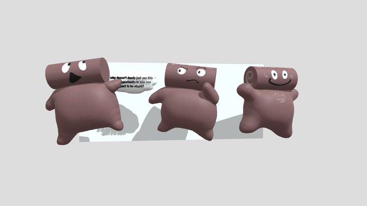 Mo (Dandy's World parody) 3D Model