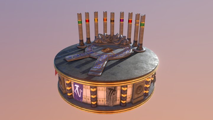 The Pillars of Nosgoth 3D Model