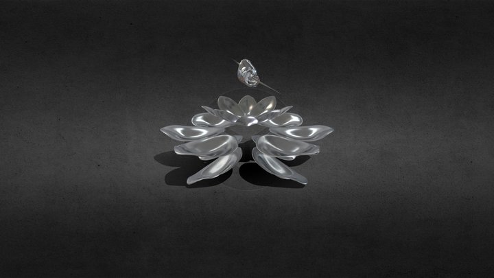 Lotus flower 3D Model