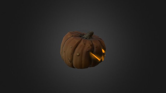 PumpkinHead Run 3D Model