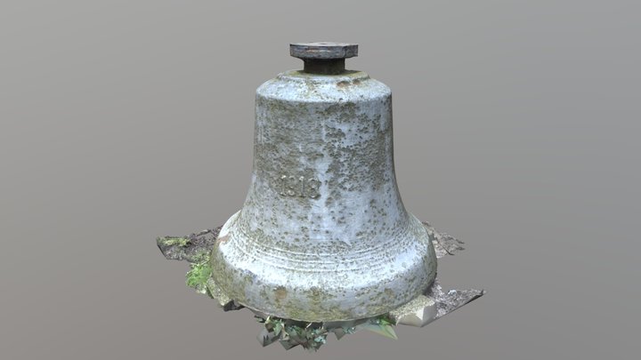 Eiserne Glocke der Stadtkirche St. Marien Celle 3D Model