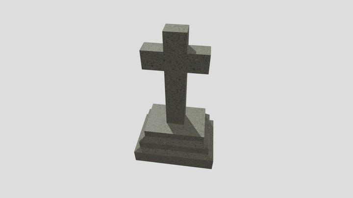 Medium Grave 3D Model