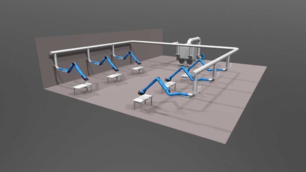Fabtech 2017 system - 3D model by immanuel.delaney [90e6b8b] - Sketchfab