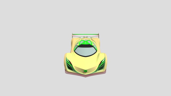 Mazda Durai No Wing Body 3D Model
