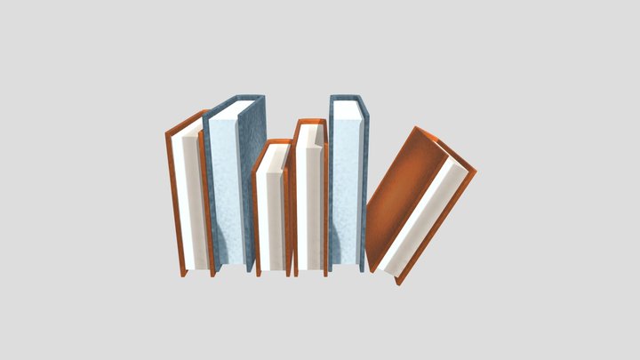 Libros (tienda) 3D Model