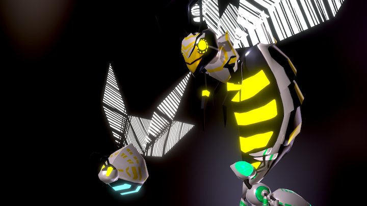 MAG-13: Enemy RoboBugs 3D Model