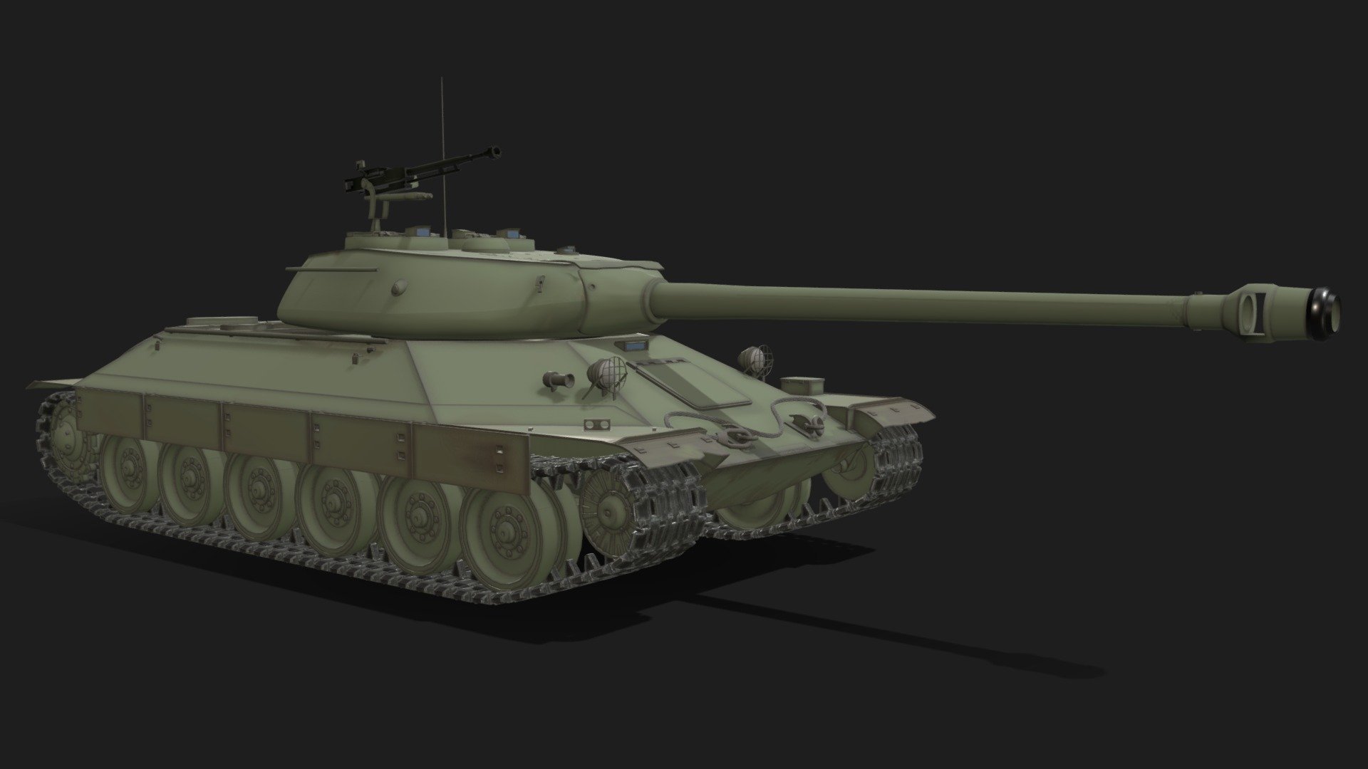 IS-6 - 3D model by Blue3D (@Blueberry12) [90e7f41] - Sketchfab