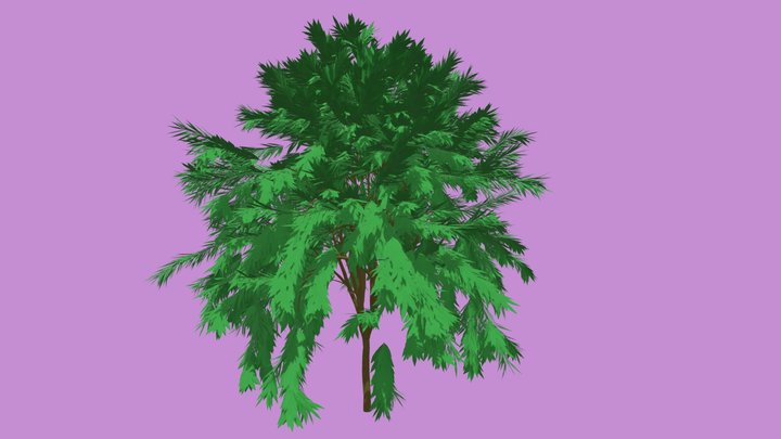 Stylized Shrub – Modèle 3D gratuit STL