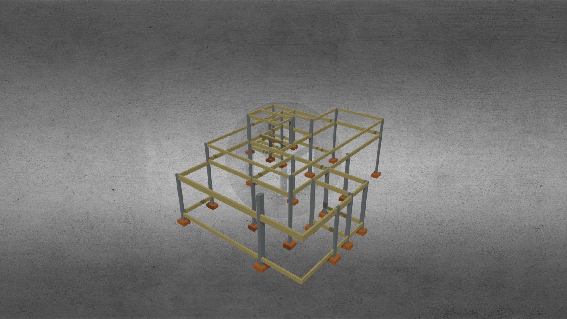 Projeto Estrutural Residêncial 3d Model By Alqmaflegler 90e8762 Sketchfab 