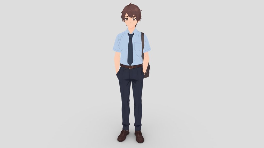 Tom - The Wandering Observer (School Uniform)