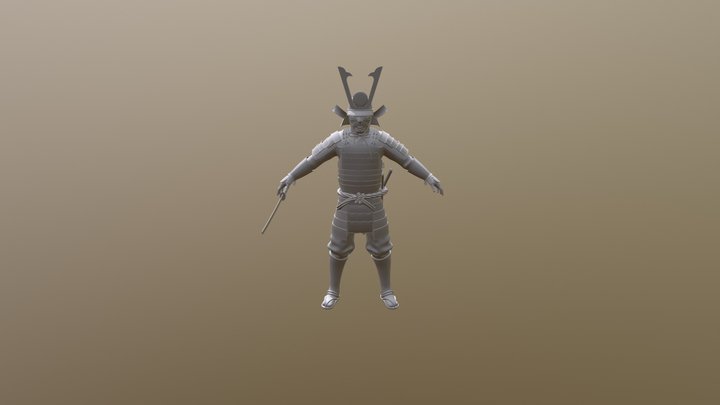 HC Samurai 3D Model