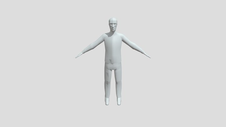 Game Character 3D Model