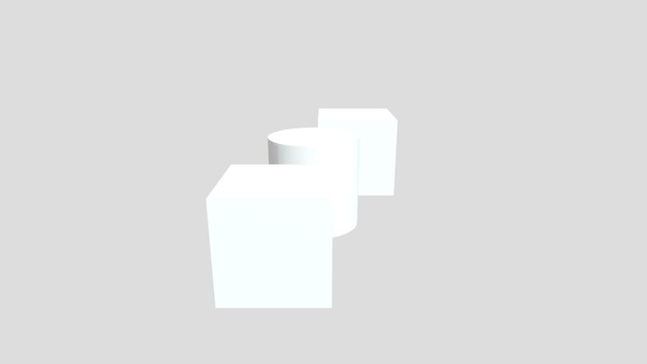 正方体 3D Model