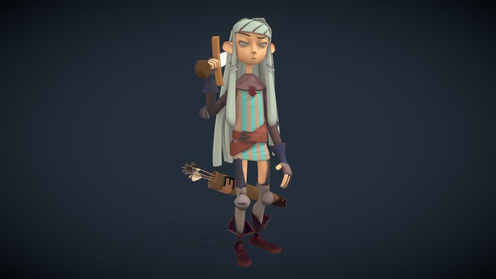 The Warrior 3D Model