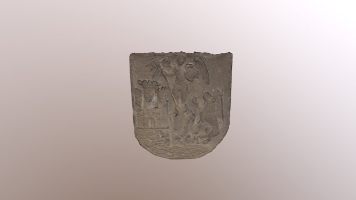Escudo de Tenerife 3D Model