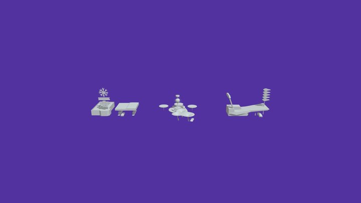 Siluets 3D Model
