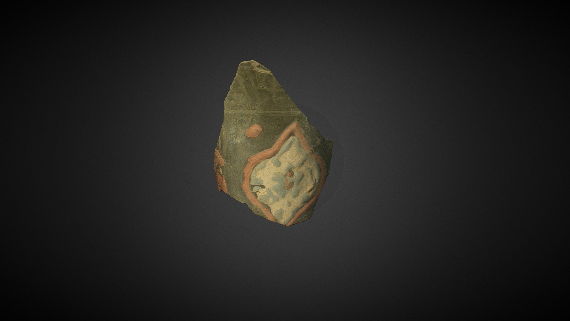 Islamic Glass Vessel Fragment (SF:369)