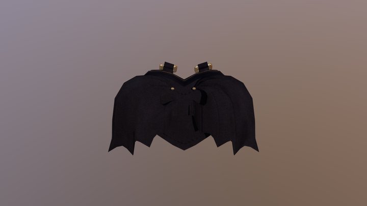 Mochila Goth 3D Model