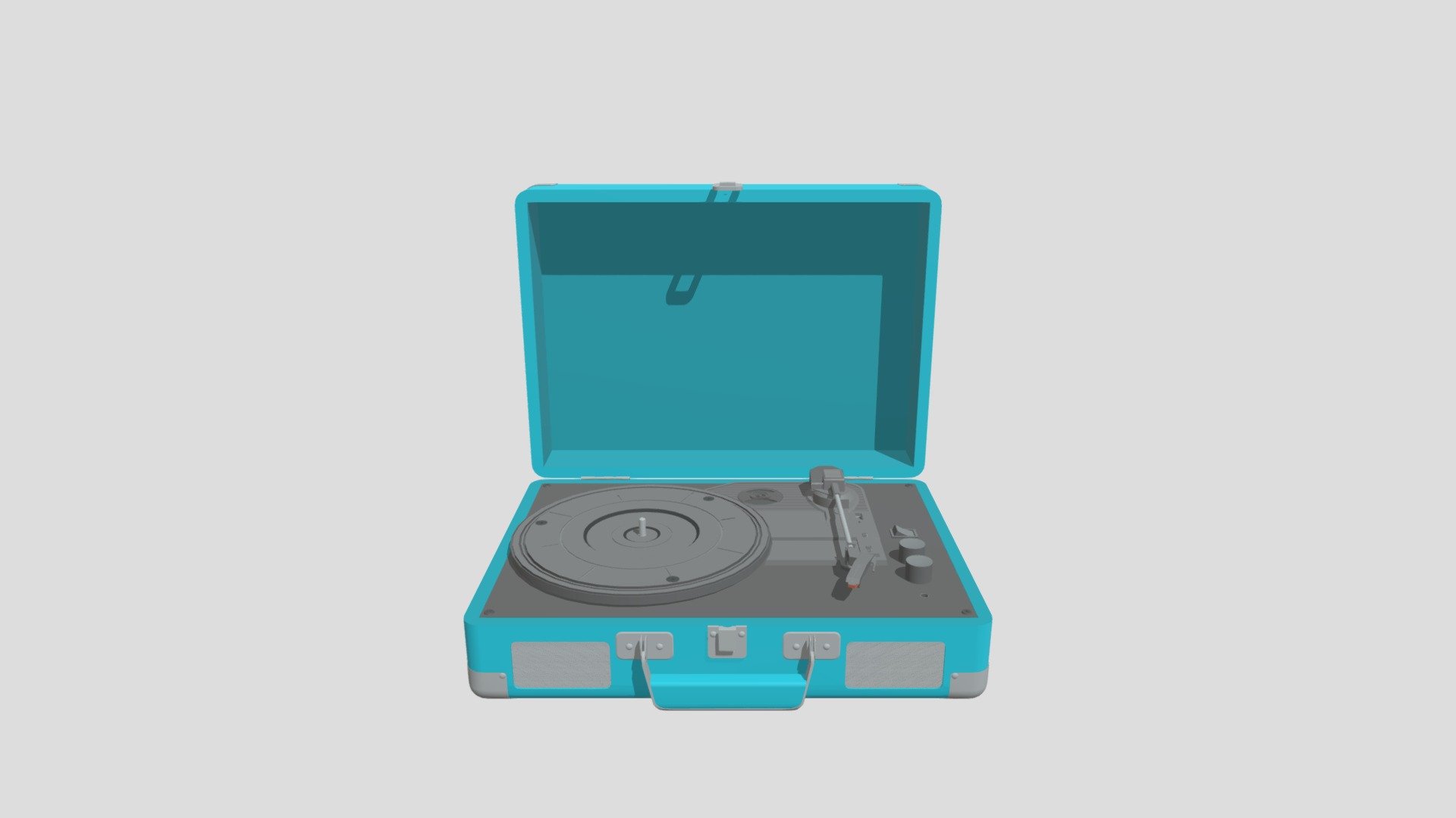 Курсовой ассет_Виниловый проигрыватель - Download Free 3D model by ...