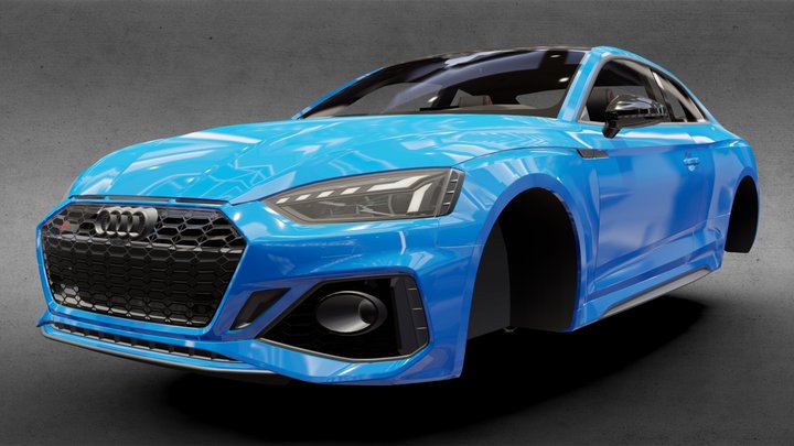 [Real Racing 3] 2020 Audi RS5 – Modello 3D gratuito STL