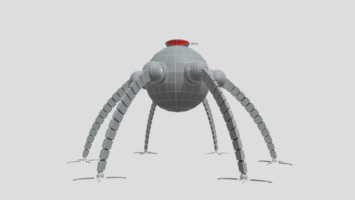 Omnidroid v10 3D Model