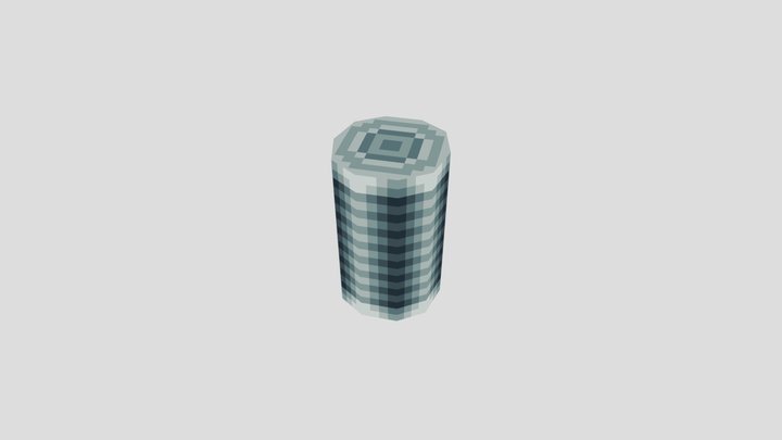 Canned Food Without Label 3D Model