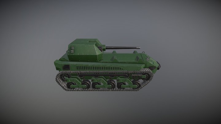M5_Tank 3D Model