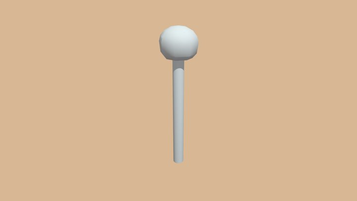 skibidi toilet flush thingy 3D Model