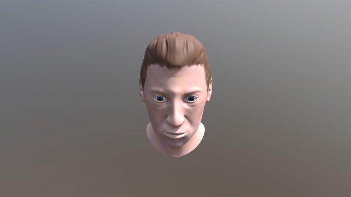 Mafia Head Sculpt 3D Model