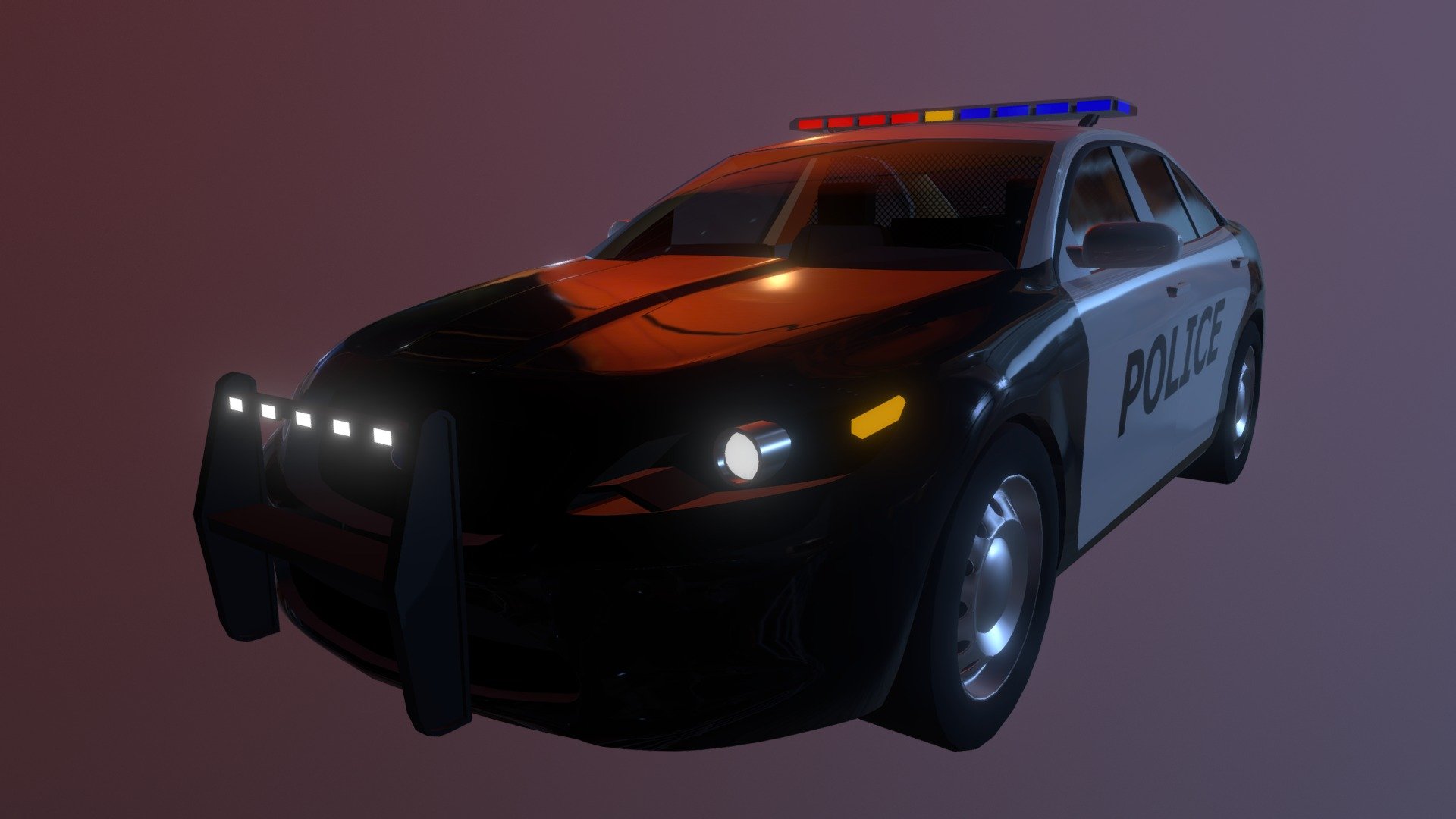  Police  Car  3D  model  by Delwyn dappiah 90ef1d3 