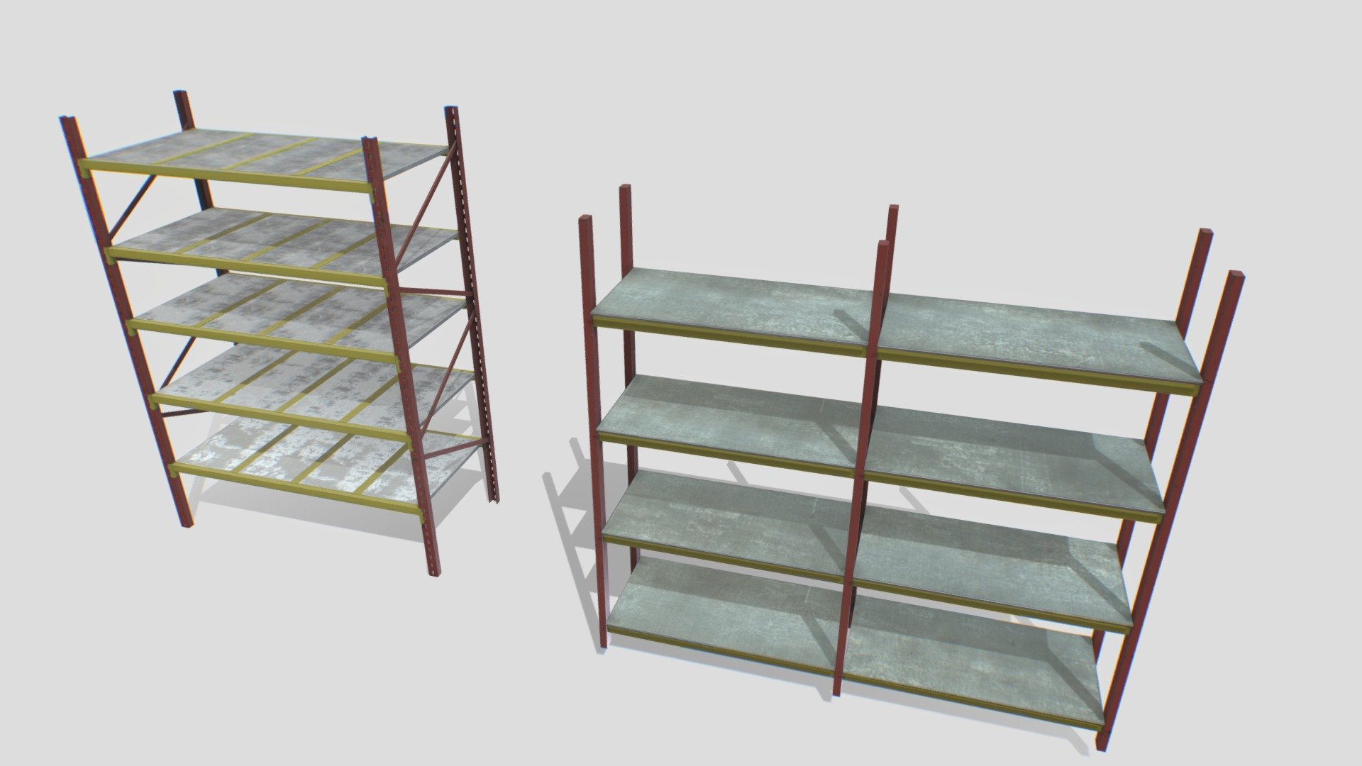 Industrial shelves 4