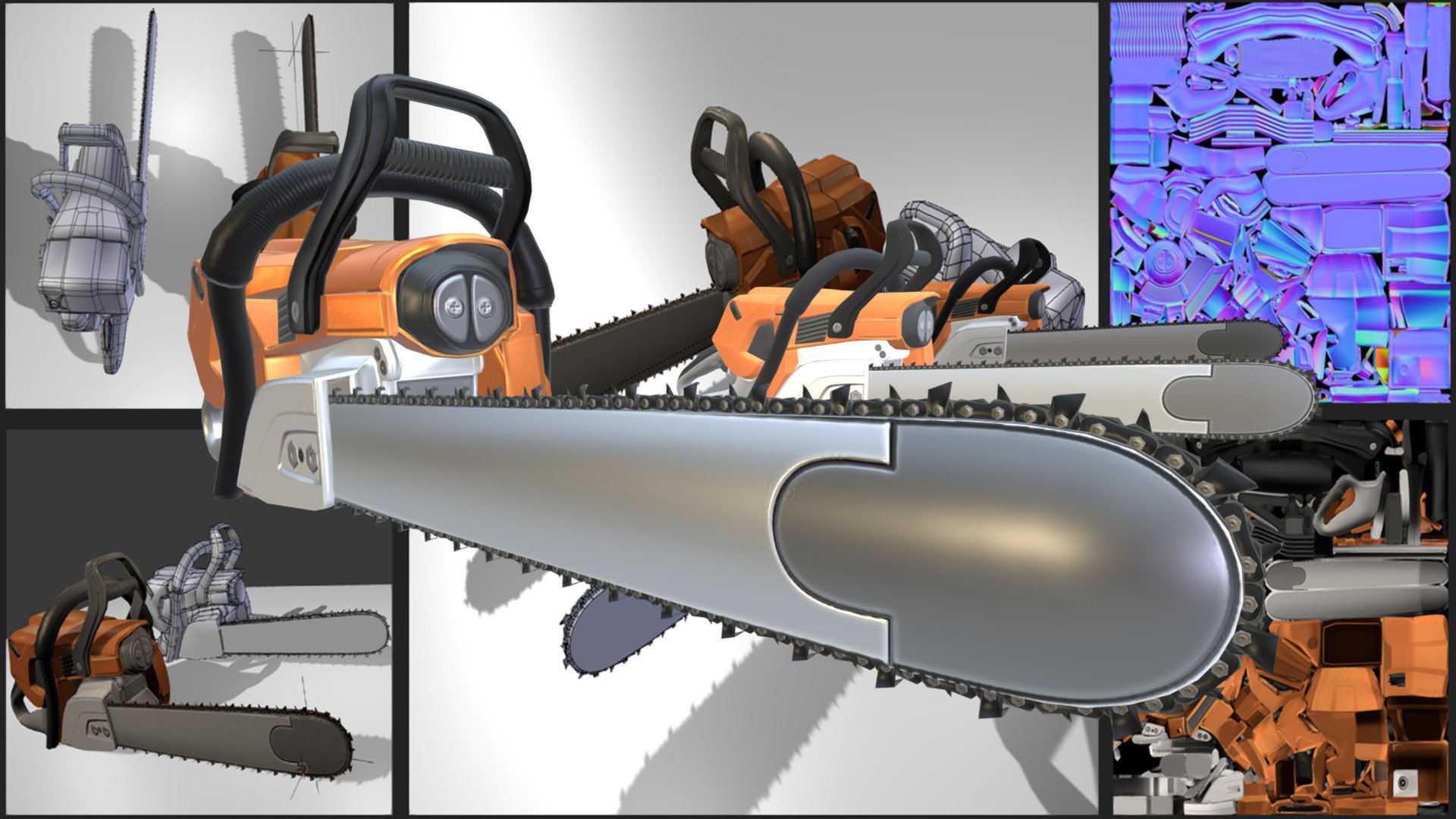 Chainsaw Lowpoly