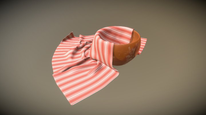Cloth Napkin 3D Model