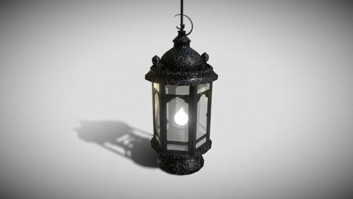 arabian lamp 3D Model