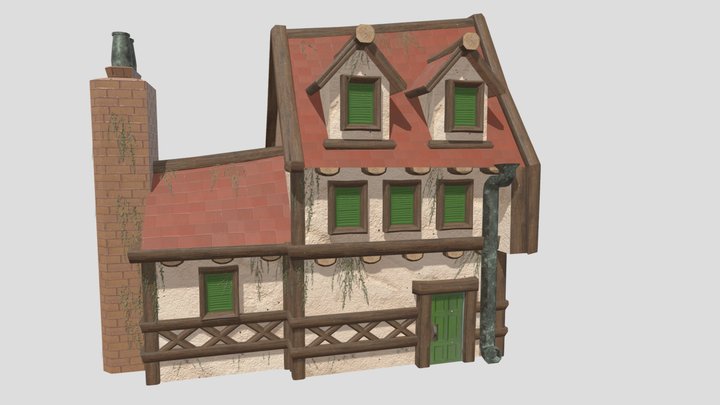 Lavoie_Vincent_TP1_TextureGenerique 3D Model